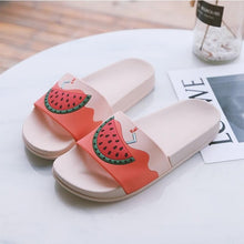 Load image into Gallery viewer, Cartoon Fruit Women Slippers Sandals
